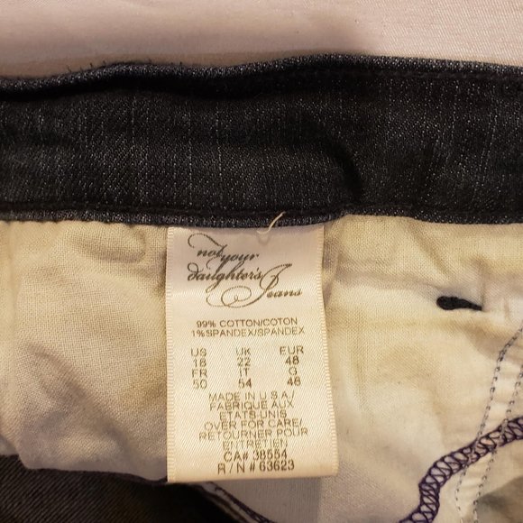 NYDJ Not Your Daughter's Jeans  Blue Jeans - Picture 4 of 4